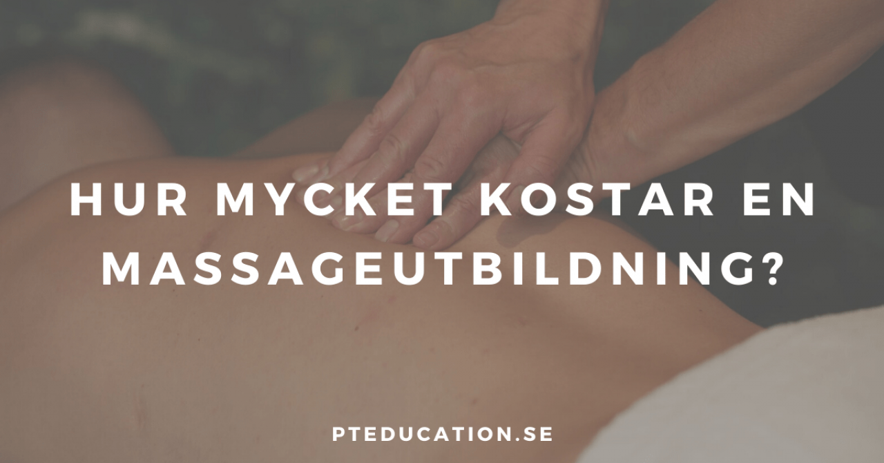 Hur mycket kostar en massageutbildning